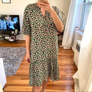 Like new Tucker midi cotton dress size L C0